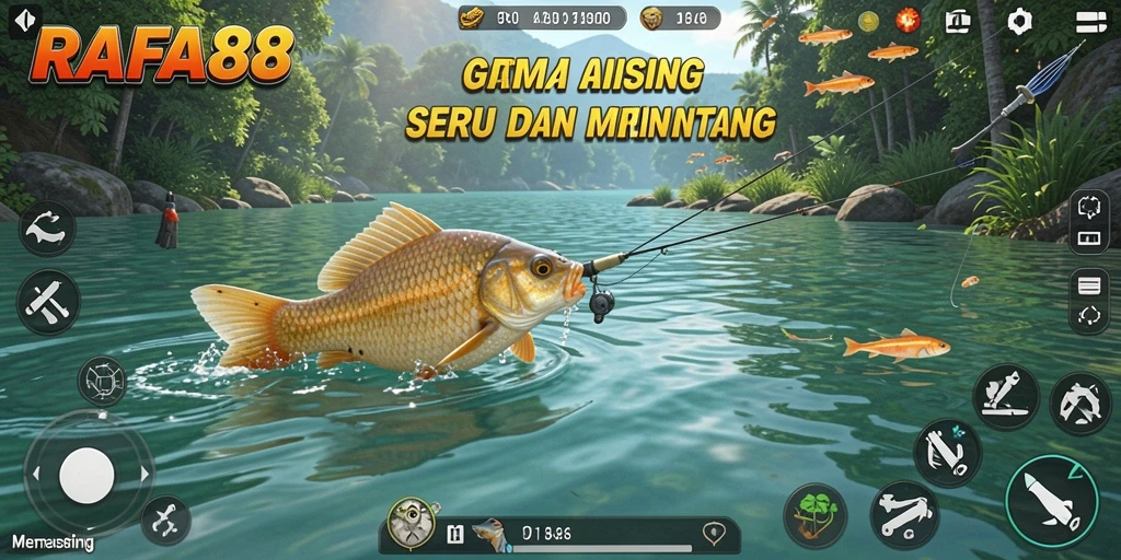 Antarmuka game RAFA88 yang menarik dan fungsional.
