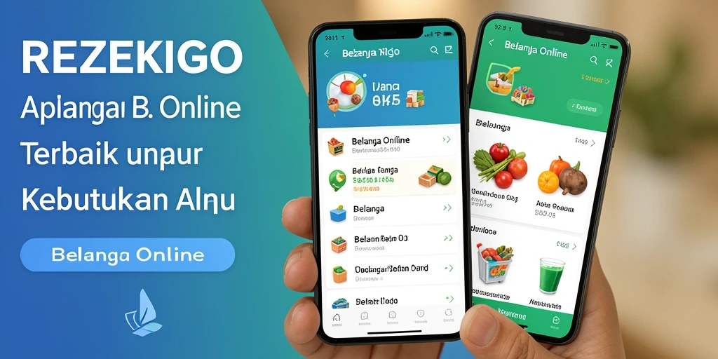Tampilan aplikasi REZEKIGO yang user-friendly dan menarik.