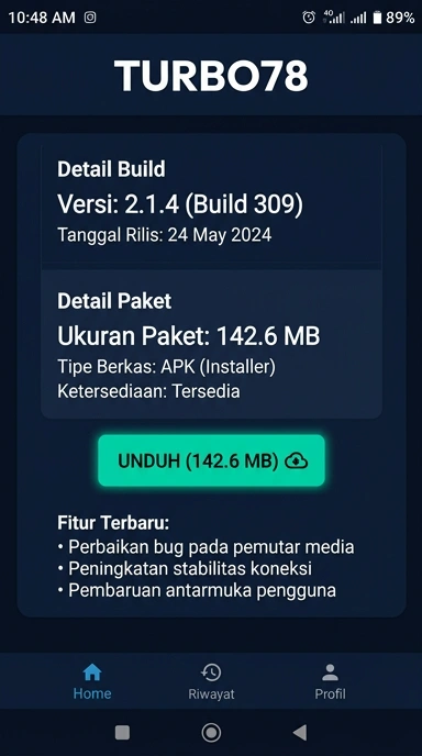 Unduh dan Instal APK turbo78 untuk Android